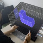 DesignAR: Immersive 3D-Modeling Combining Augmented Reality with Interactive Displays