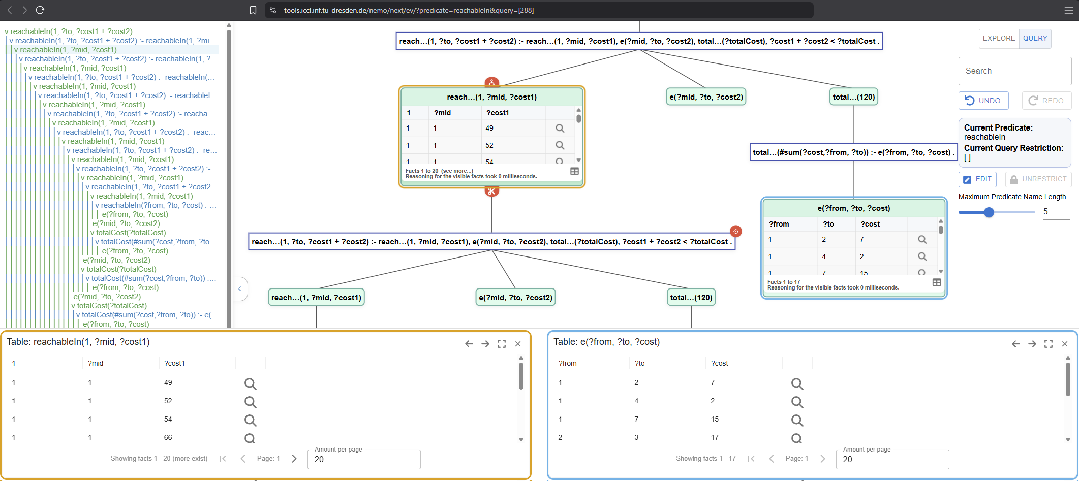Preview for research project: nev: Nemo Explain Visualizer