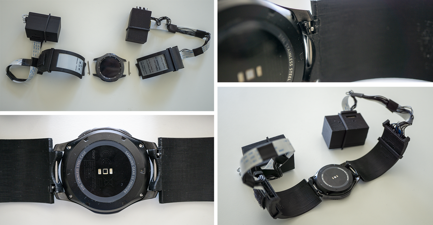 Watch+Strap: Extending Smartwatches with Interactive StrapDisplays ...